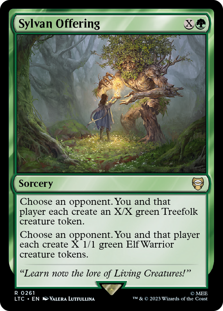 Sylvan Offering [The Lord of the Rings: Tales of Middle-Earth Commander] | Webway Games