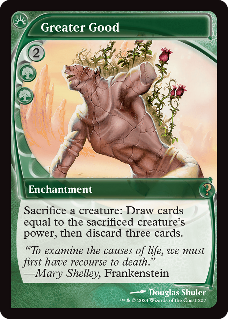 Greater Good (Future Sight) [Mystery Booster 2] | Webway Games