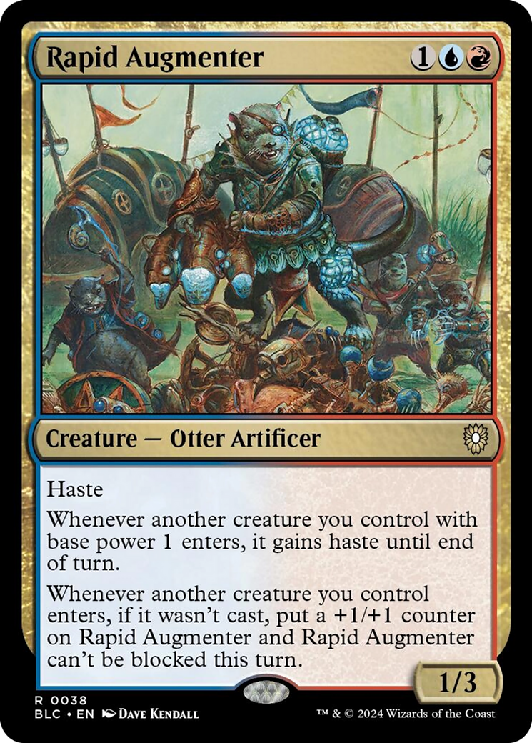 Rapid Augmenter [Bloomburrow Commander] | Webway Games