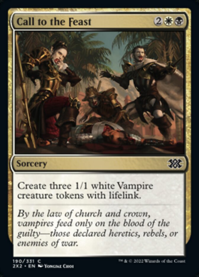 Call to the Feast [Double Masters 2022] | Webway Games