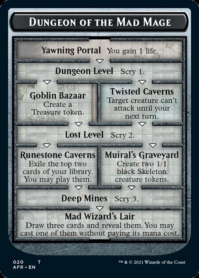 Dungeon of the Mad Mage // Goblin Double-Sided Token [Dungeons & Dragons: Adventures in the Forgotten Realms Tokens] | Webway Games
