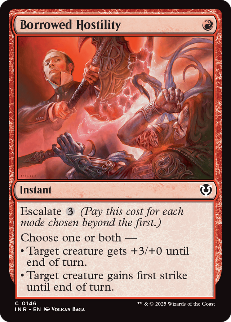 Borrowed Hostility [Innistrad Remastered] | Webway Games