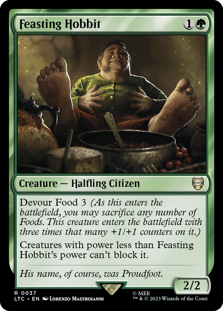 Feasting Hobbit [The Lord of the Rings: Tales of Middle-Earth Commander] | Webway Games