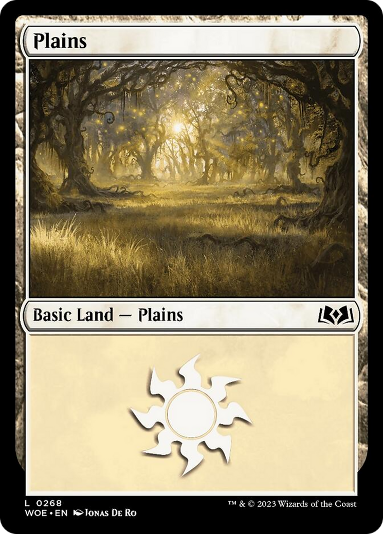Plains (0268) [Wilds of Eldraine] | Webway Games
