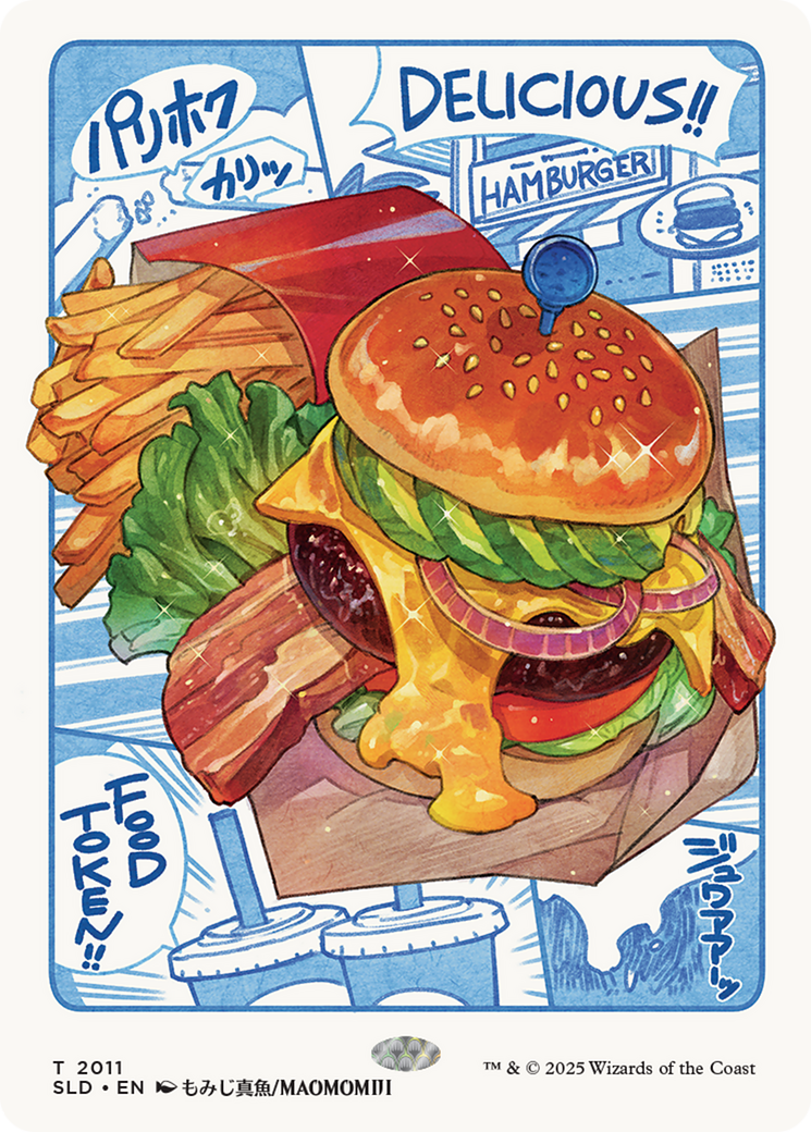 Food Token (2011) (Rainbow Foil) [Secret Lair Drop Series] | Webway Games