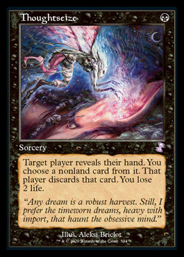 Thoughtseize (Timeshifted) [Time Spiral Remastered] | Webway Games