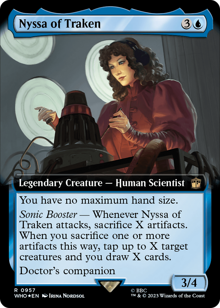 Nyssa of Traken (Extended Art) (Surge Foil) [Doctor Who] | Webway Games