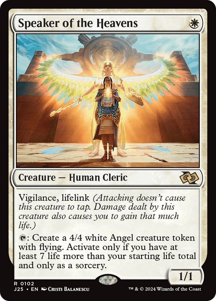 Speaker of the Heavens [Foundations Jumpstart] | Webway Games