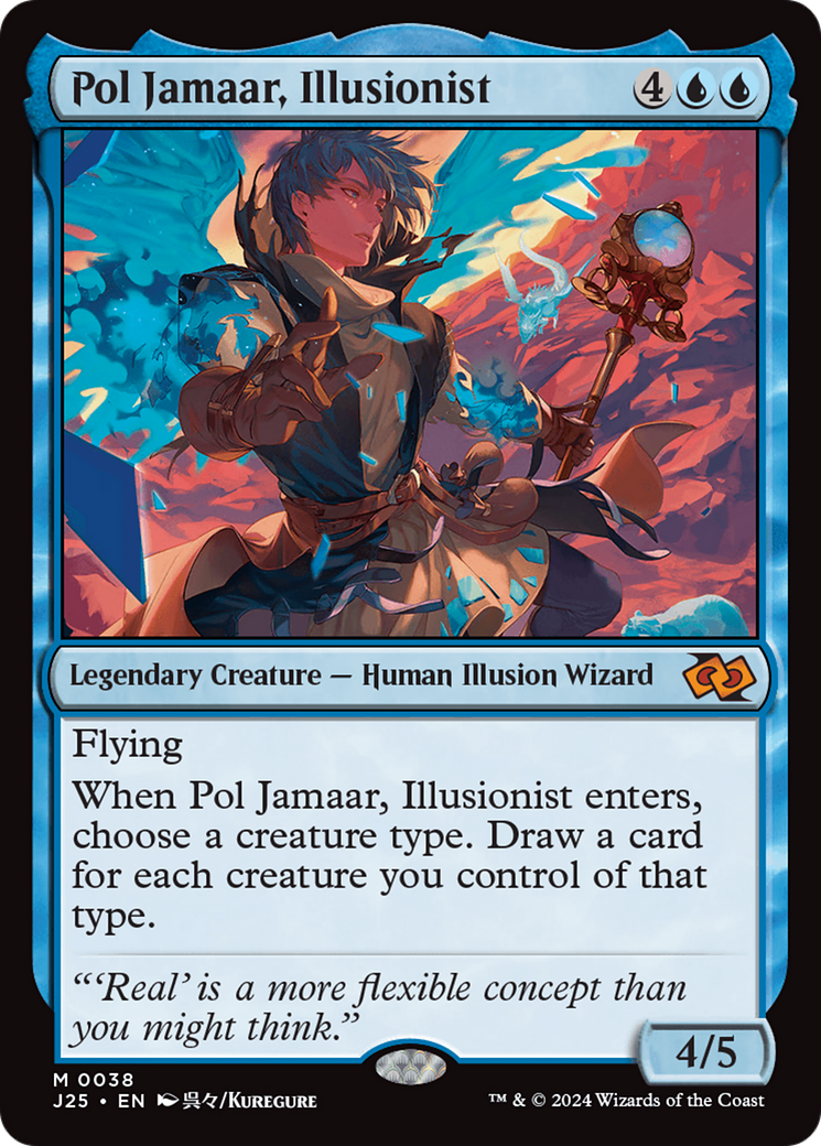 Pol Jamaar, Illusionist (Anime) [Foundations Jumpstart] | Webway Games