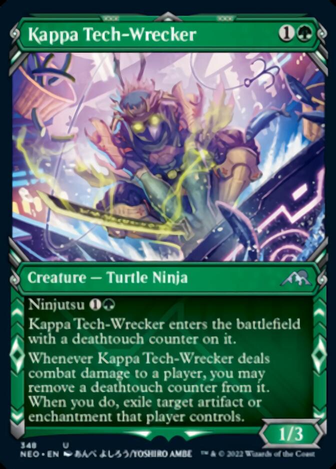 Kappa Tech-Wrecker (Showcase Ninja) [Kamigawa: Neon Dynasty] | Webway Games