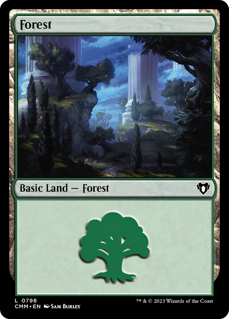 Forest (798) [Commander Masters] | Webway Games