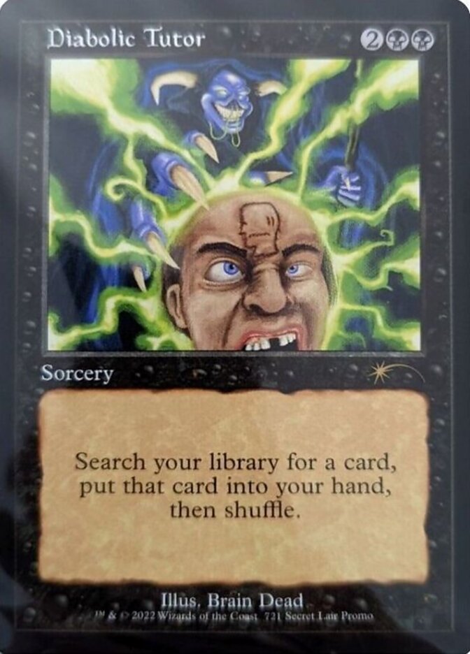 Diabolic Tutor (Retro) [Secret Lair Drop Promos] | Webway Games