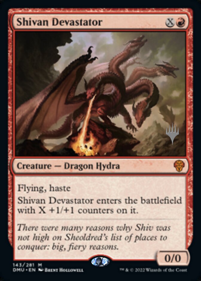 Shivan Devastator (Promo Pack) [Dominaria United Promos] | Webway Games