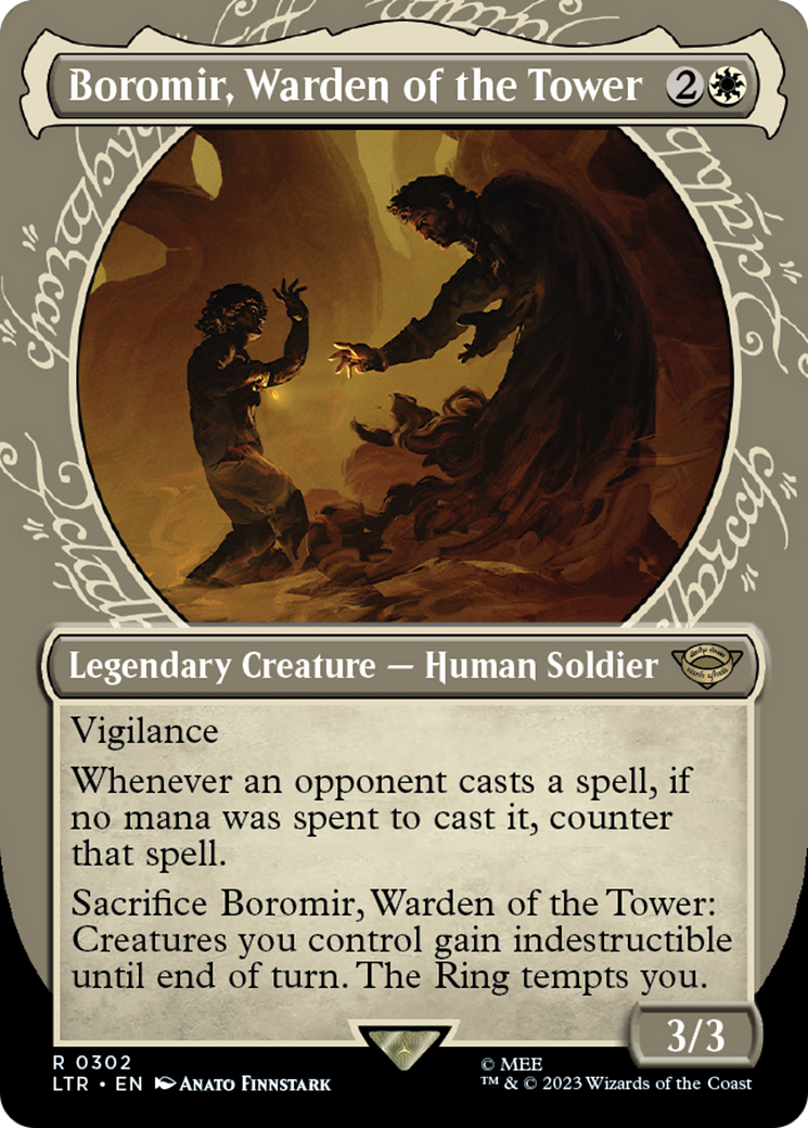 Boromir, Warden of the Tower (Showcase Ring Frame) [The Lord of the Rings: Tales of Middle-Earth] | Webway Games