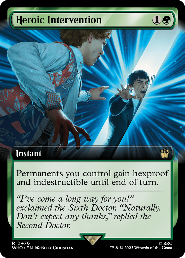 Heroic Intervention (Extended Art) [Doctor Who] | Webway Games
