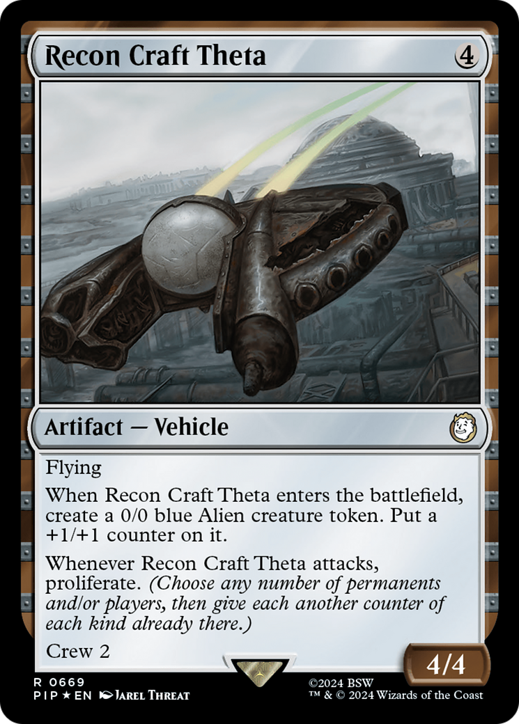 Recon Craft Theta (Surge Foil) [Fallout] | Webway Games