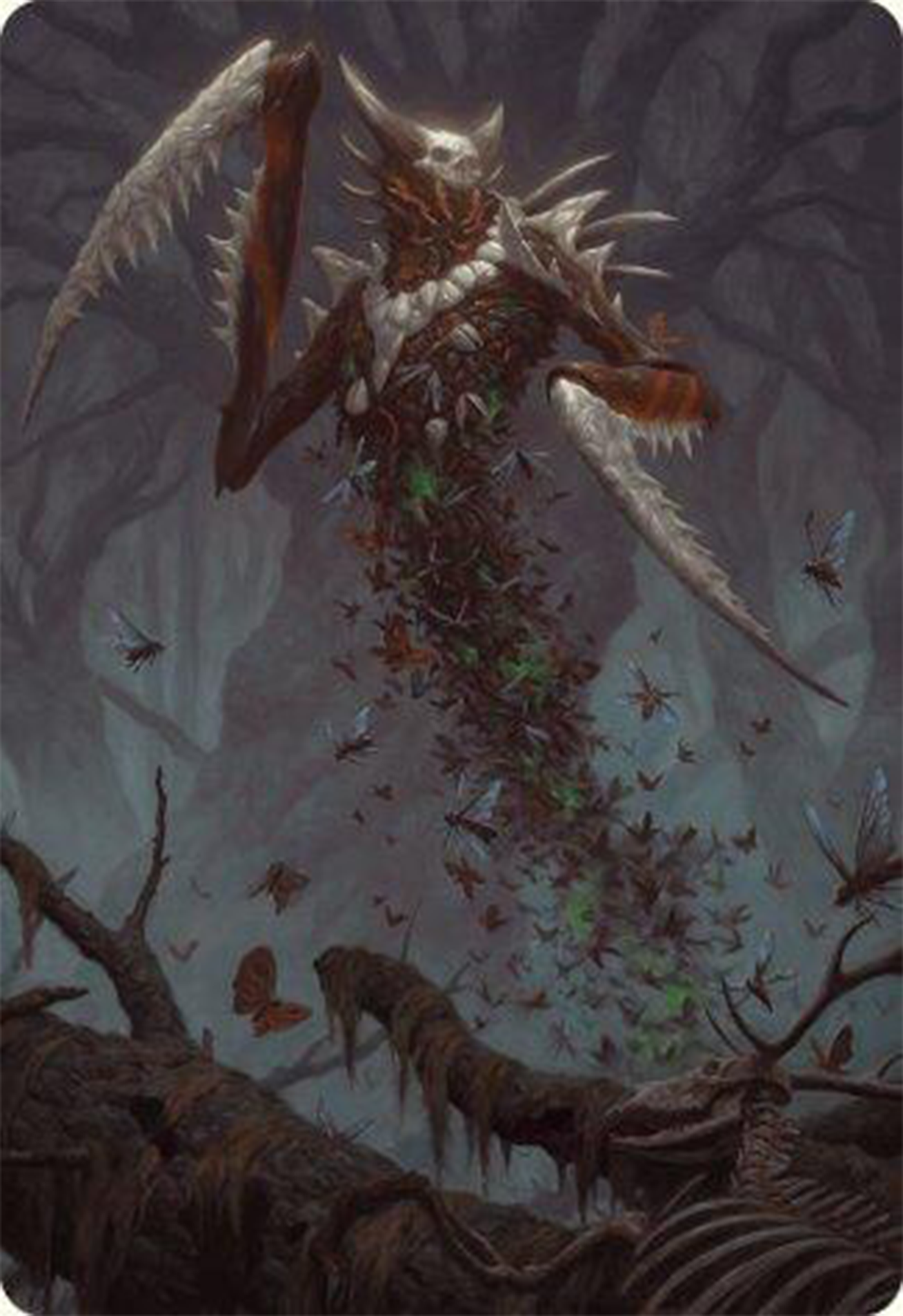 Grist, the Plague Swarm Art Card [Modern Horizons 3 Art Series] | Webway Games