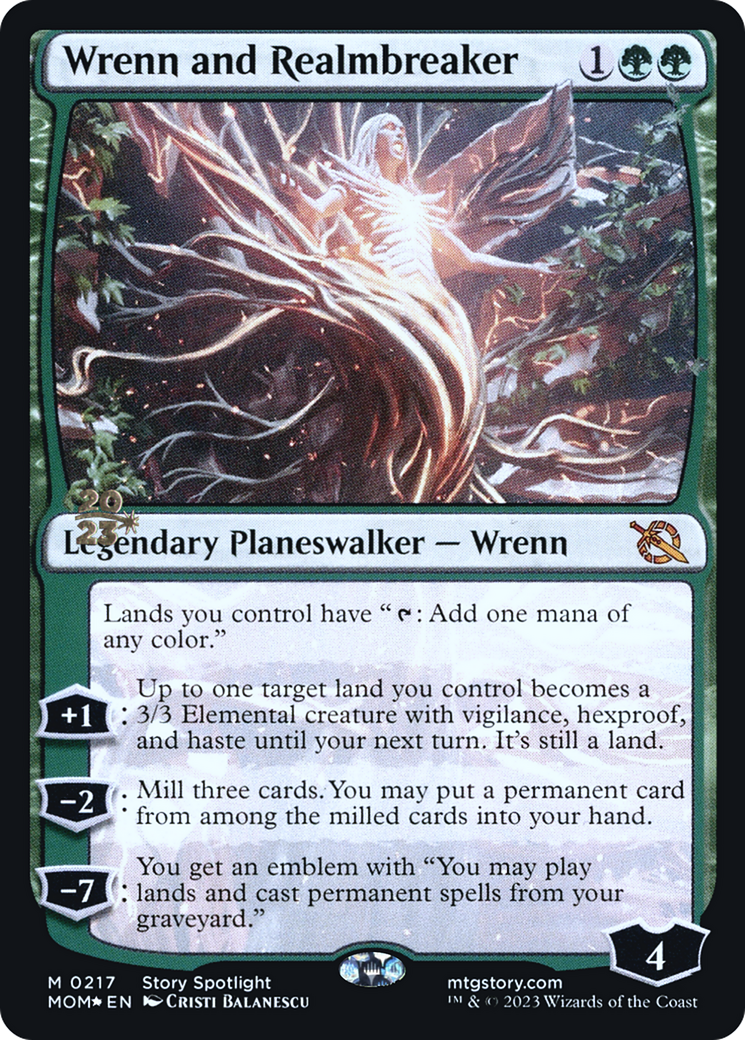 Wrenn and Realmbreaker [March of the Machine Prerelease Promos] | Webway Games
