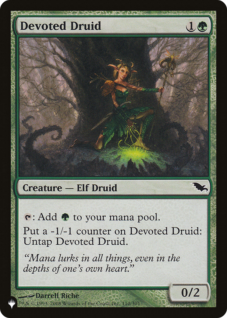Devoted Druid (SHM) [The List] | Webway Games