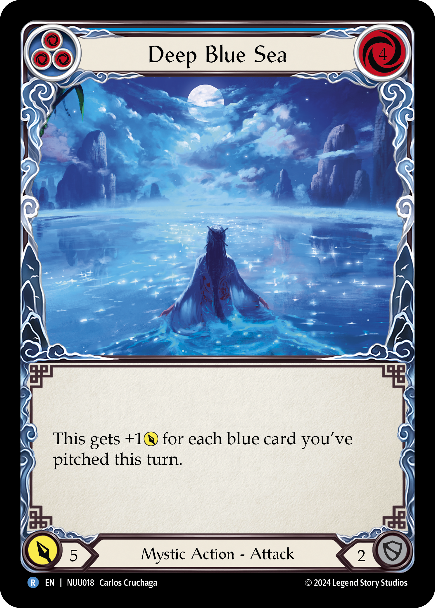 Deep Blue Sea [NUU018] (Part the Mistveil Nuu Blitz Deck) | Webway Games