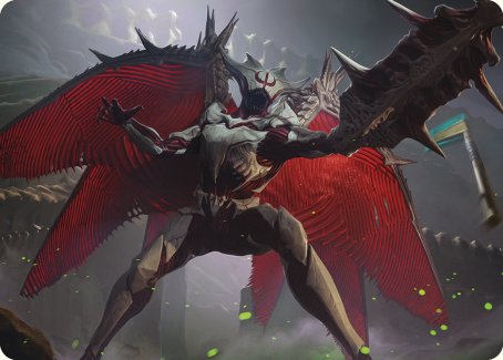 Phyrexian Vindicator Art Card [Phyrexia: All Will Be One Art Series] | Webway Games