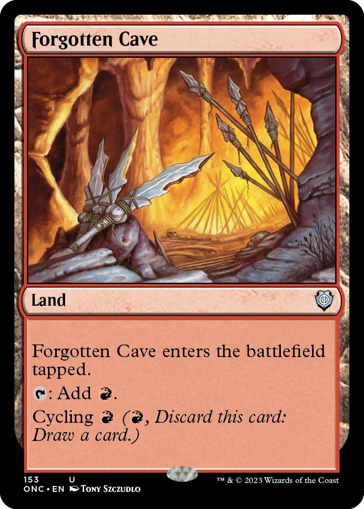 Forgotten Cave [Phyrexia: All Will Be One Commander] | Webway Games