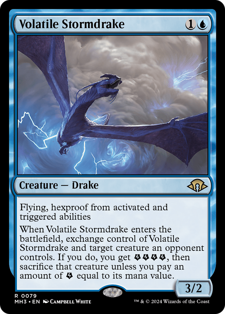 Volatile Stormdrake [Modern Horizons 3] | Webway Games