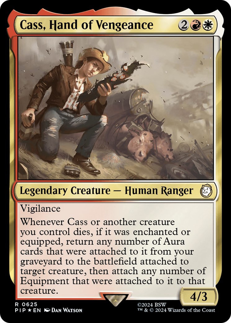 Cass, Hand of Vengeance (Surge Foil) [Fallout] | Webway Games