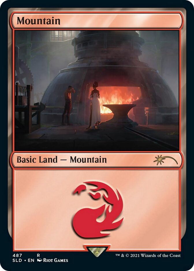 Mountain (487) [Secret Lair Drop Series] | Webway Games
