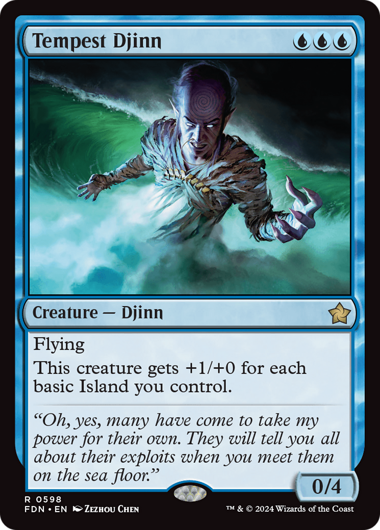 Tempest Djinn [Foundations] | Webway Games