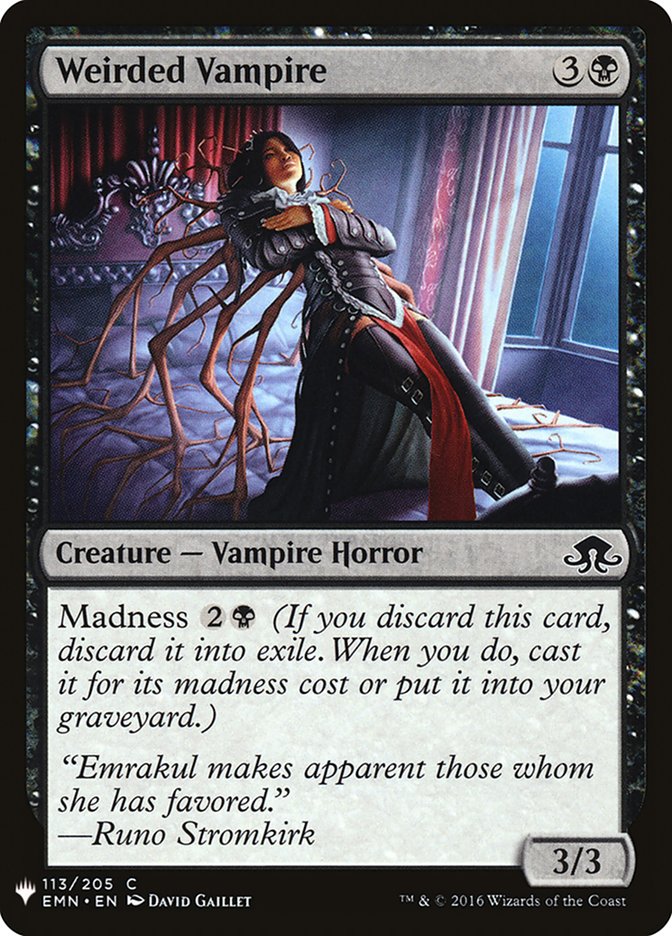 Weirded Vampire [Mystery Booster] | Webway Games