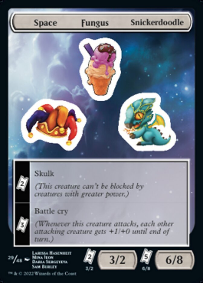 Space Fungus Snickerdoodle [Unfinity Stickers] | Webway Games