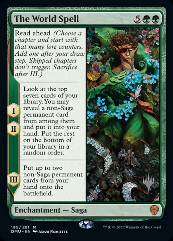 The World Spell (Promo Pack) [Dominaria United Promos] | Webway Games