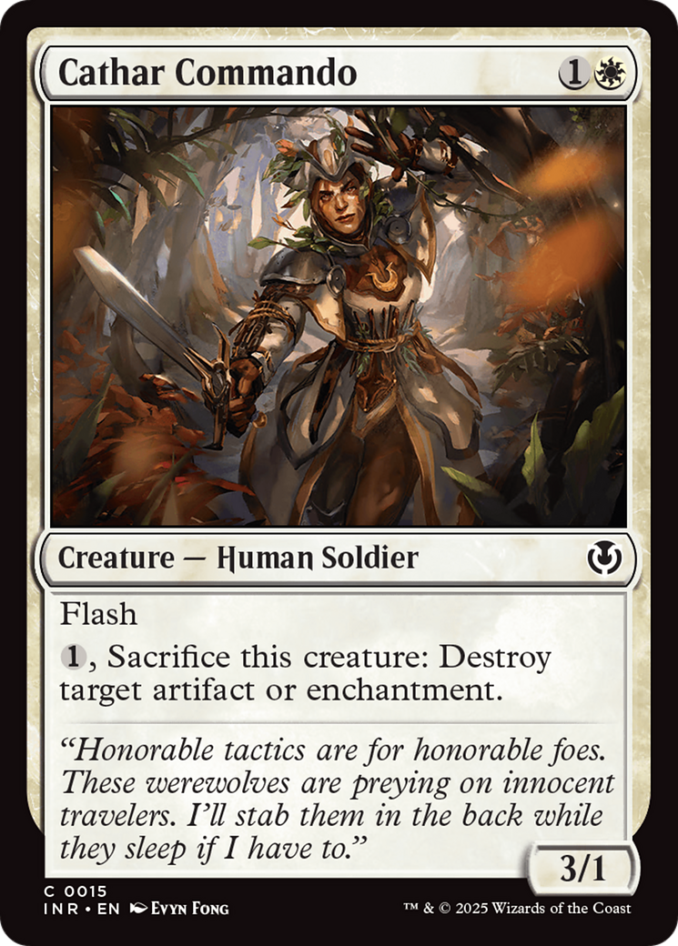 Cathar Commando [Innistrad Remastered] | Webway Games