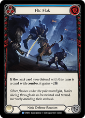 Flic Flak (Blue) [U-WTR094] (Welcome to Rathe Unlimited)  Unlimited Rainbow Foil | Webway Games