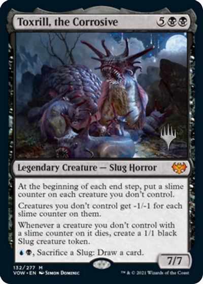 Toxrill, the Corrosive (Promo Pack) [Innistrad: Crimson Vow Promos] | Webway Games