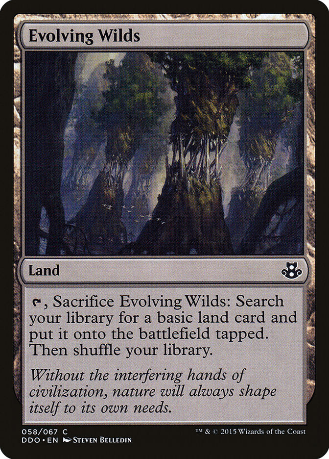 Evolving Wilds [Duel Decks: Elspeth vs. Kiora] | Webway Games