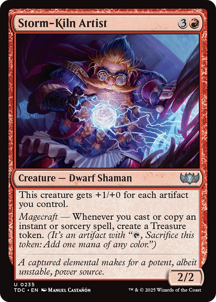 Storm-Kiln Artist [Tarkir: Dragonstorm Commander] | Webway Games