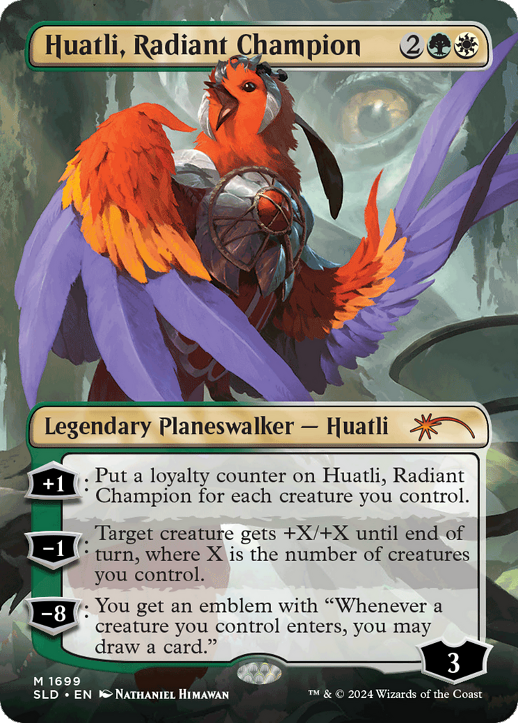 Huatli, Radiant Champion (Rainbow Foil) [Secret Lair Drop Series] | Webway Games