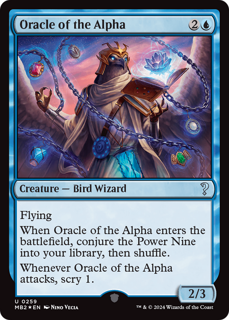 Oracle of the Alpha [Mystery Booster 2] | Webway Games