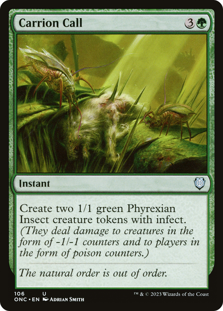 Carrion Call [Phyrexia: All Will Be One Commander] | Webway Games