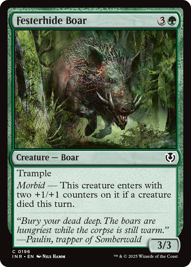 Festerhide Boar [Innistrad Remastered] | Webway Games
