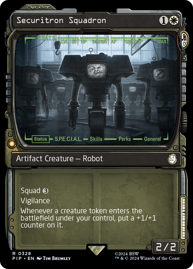 Securitron Squadron (Showcase) [Fallout] | Webway Games