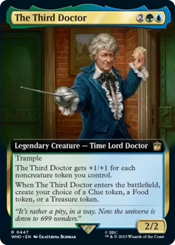 The Third Doctor (Extended Art) [Doctor Who] | Webway Games