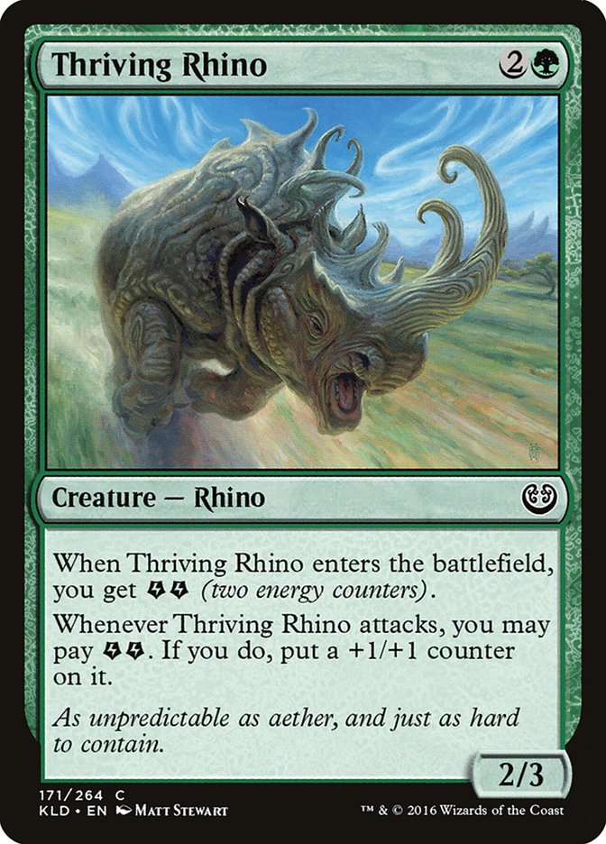 Thriving Rhino [Kaladesh] | Webway Games