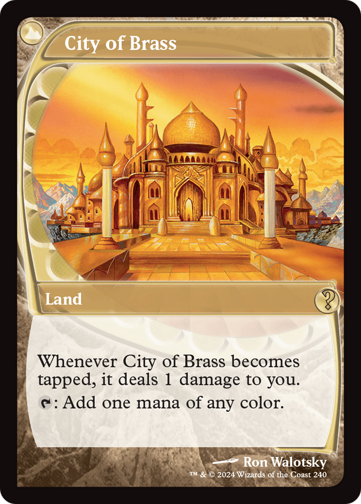 City of Brass (Future Sight) [Mystery Booster 2] | Webway Games