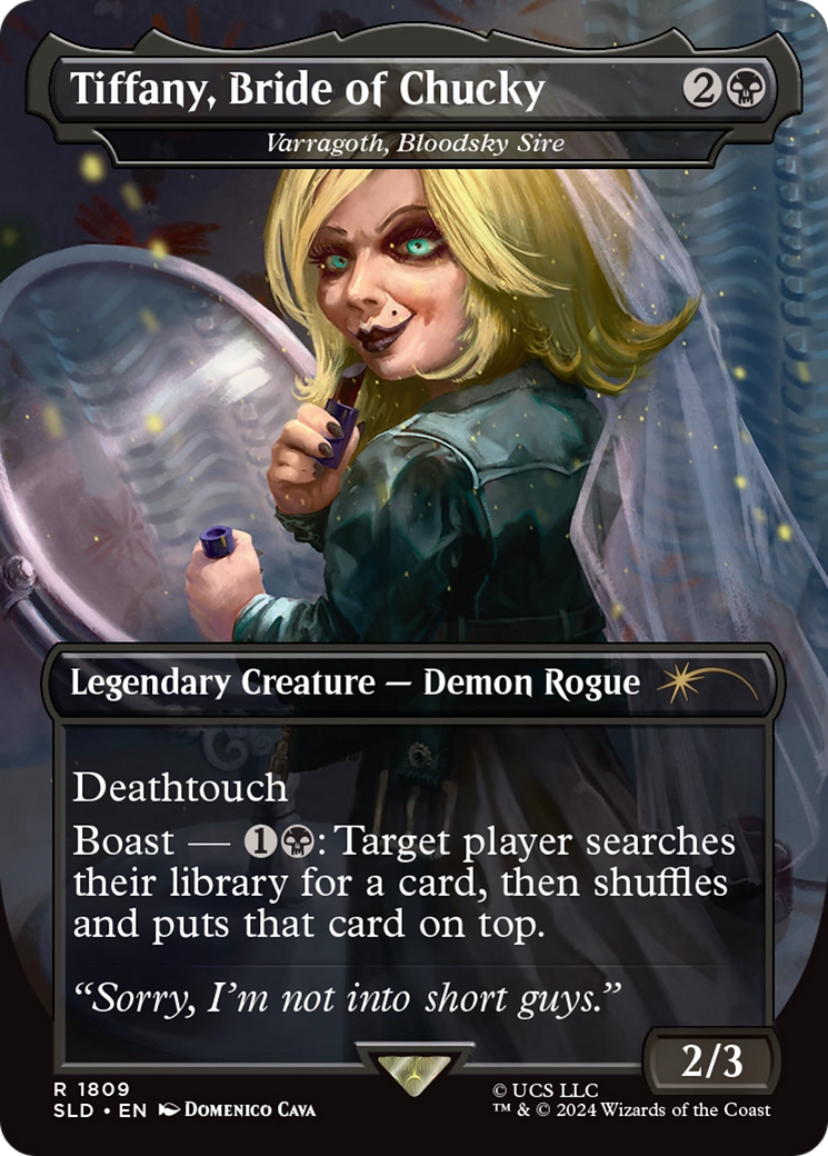 Tiffany, Bride of Chucky - Varragoth, Bloodsky Sire [Secret Lair Drop Series] | Webway Games