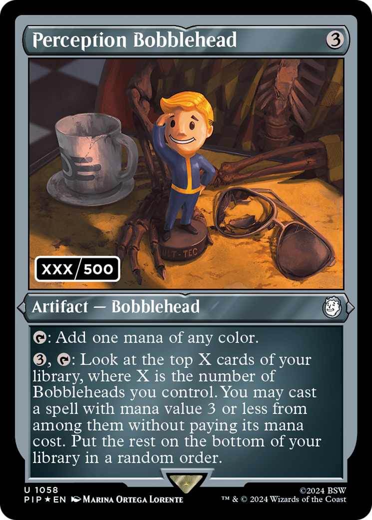 Perception Bobblehead (Serial Numbered) [Fallout] | Webway Games