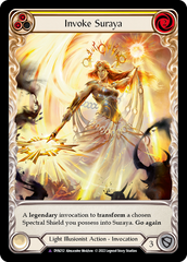 Invoke Suraya // Suraya, Archangel of Knowledge (Marvel) [DYN212] (Dynasty)  Cold Foil | Webway Games
