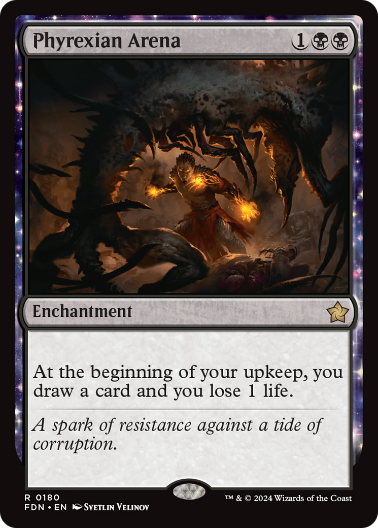 Phyrexian Arena [Foundations] | Webway Games